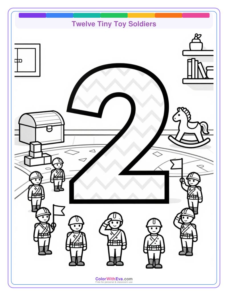 Twelve Tiny Toy Soldiers preview