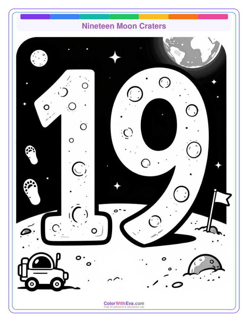 Nineteen Moon Craters preview