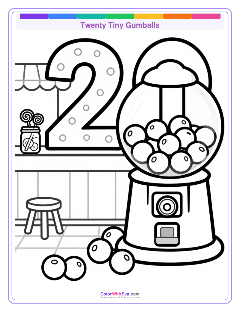 Twenty Tiny Gumballs preview