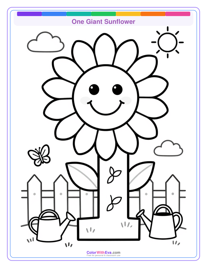 One Giant Sunflower preview