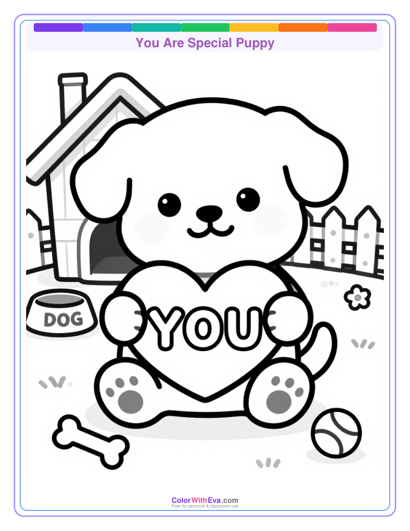 You Are Special Puppy preview