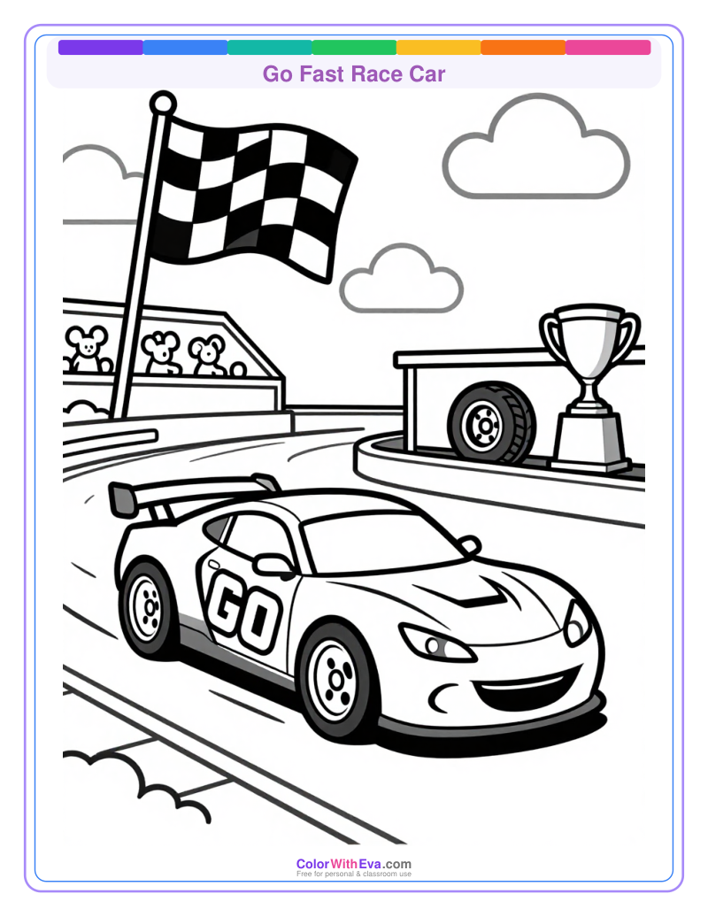 Go Fast Race Car preview