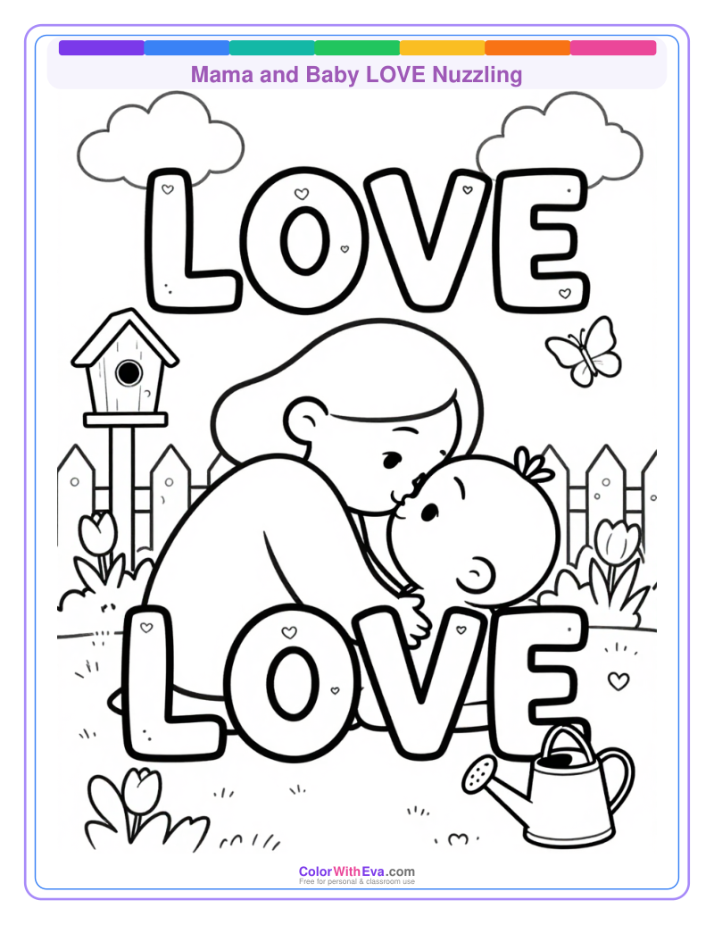 Mama and Baby LOVE Nuzzling thumbnail