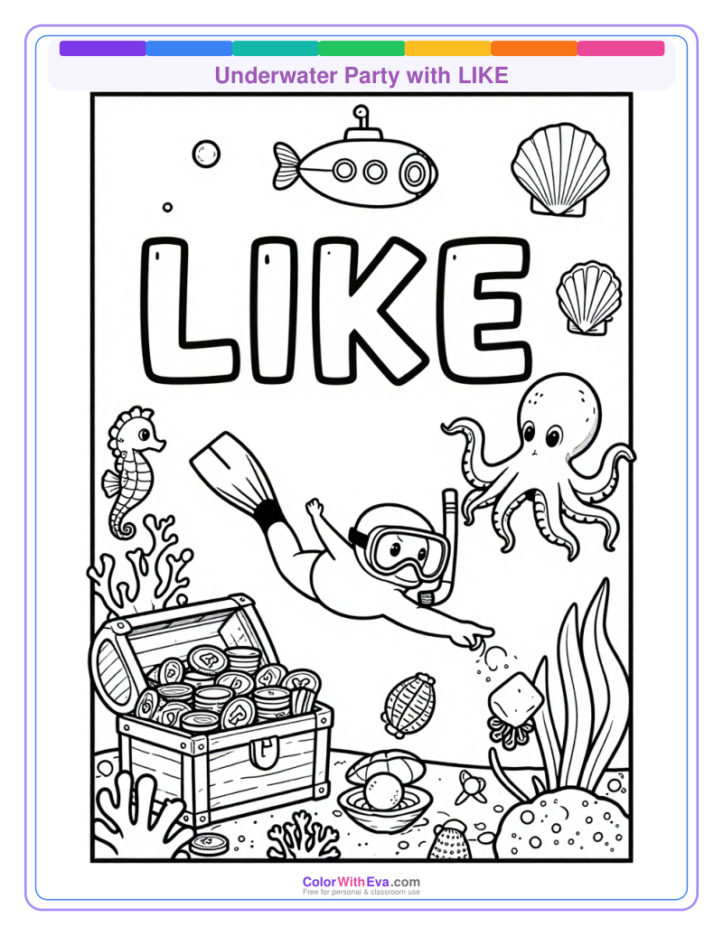 Underwater Party with LIKE thumbnail