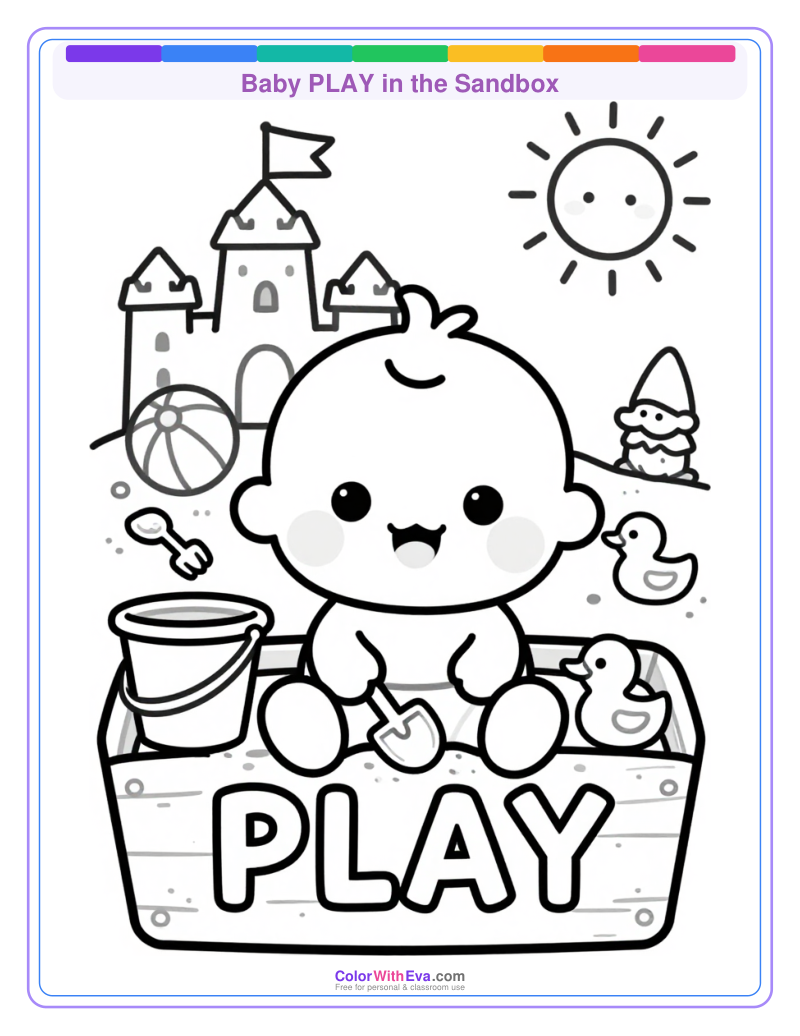Baby PLAY in the Sandbox thumbnail