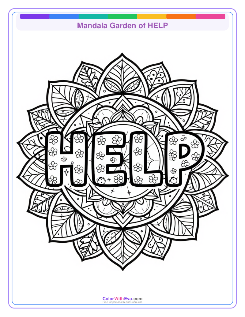 Mandala Garden of HELP thumbnail