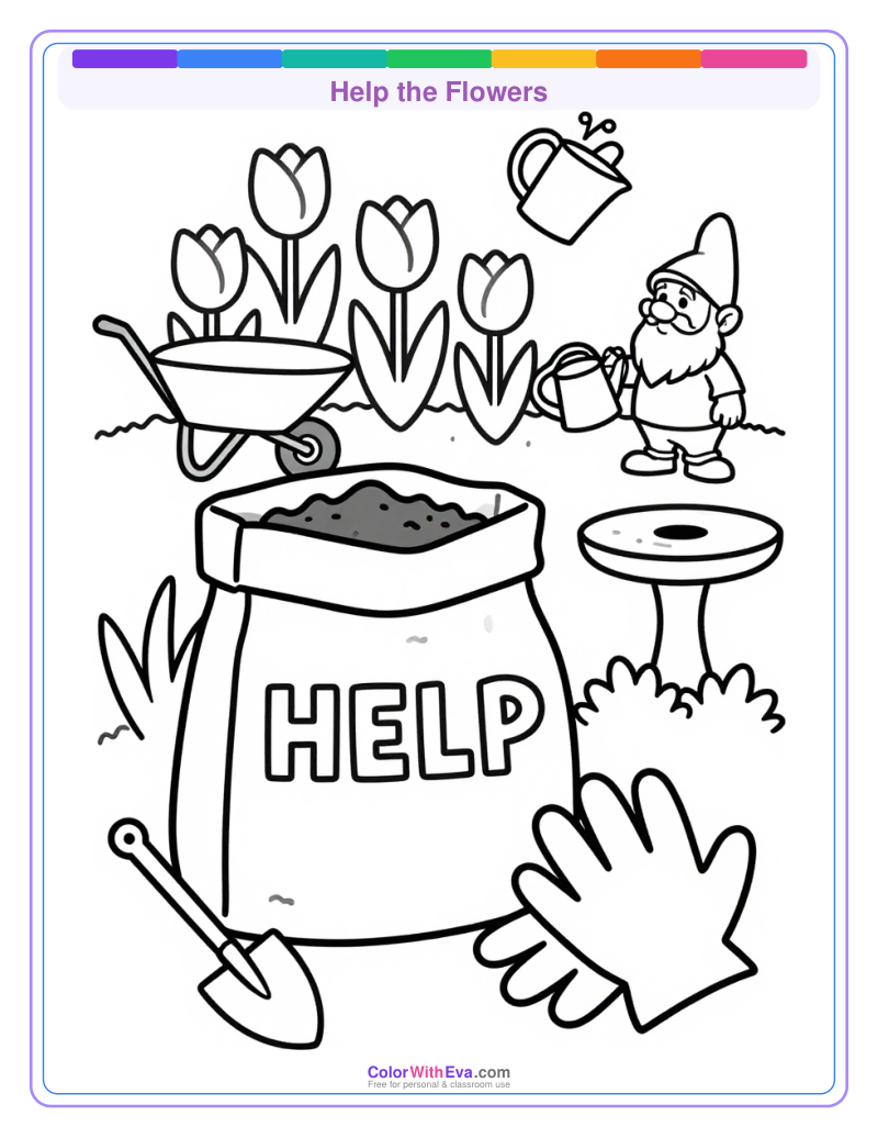 Help the Flowers preview