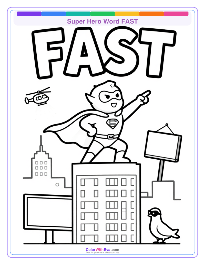 Super Hero Word FAST thumbnail