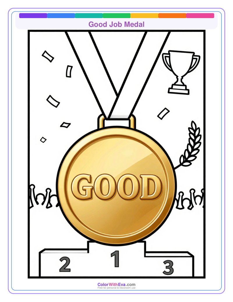 Good Job Medal preview