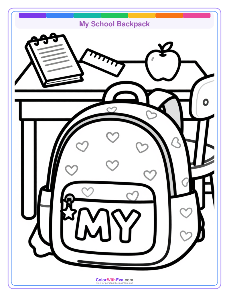 My School Backpack preview