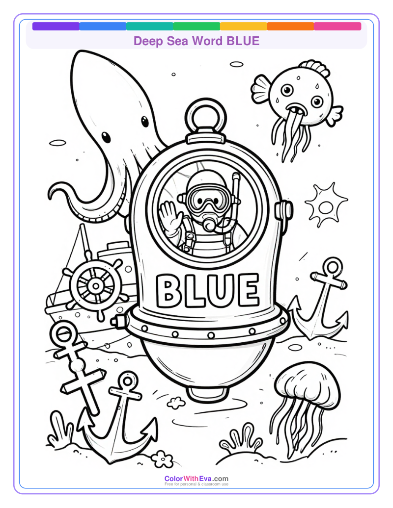 Deep Sea Word BLUE thumbnail