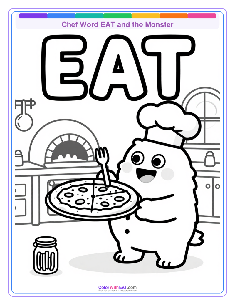 Chef Word EAT and the Monster thumbnail