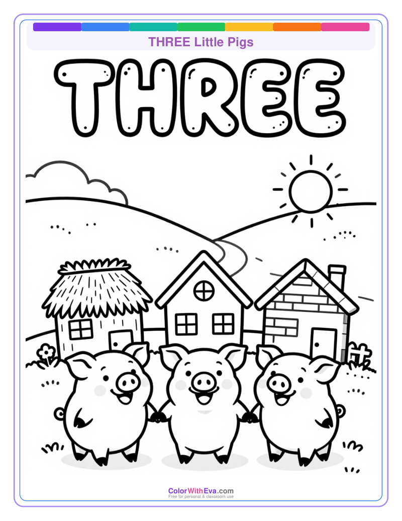 THREE Little Pigs preview