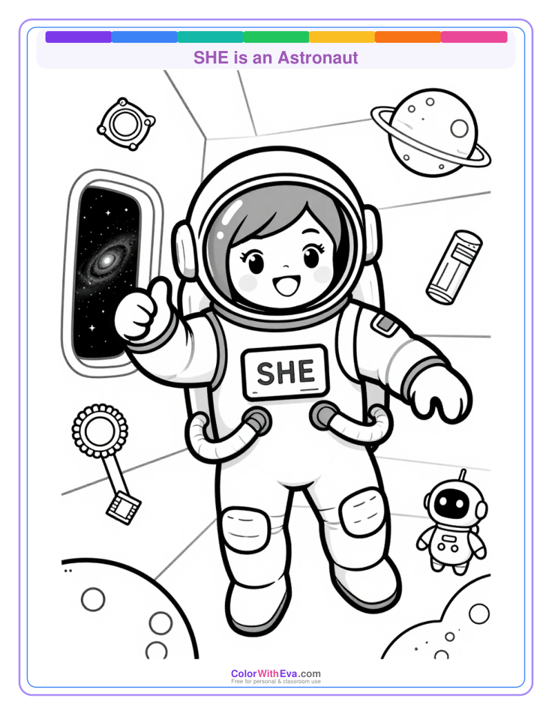 SHE is an Astronaut preview