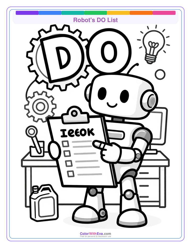 Robot's DO List preview