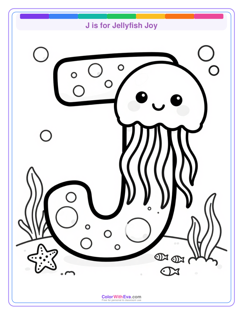 J is for Jellyfish Joy preview