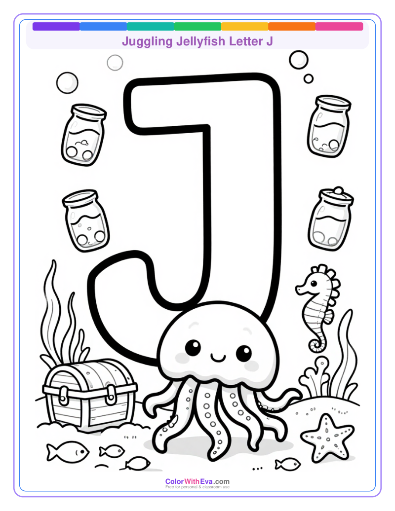 Juggling Jellyfish Letter J thumbnail