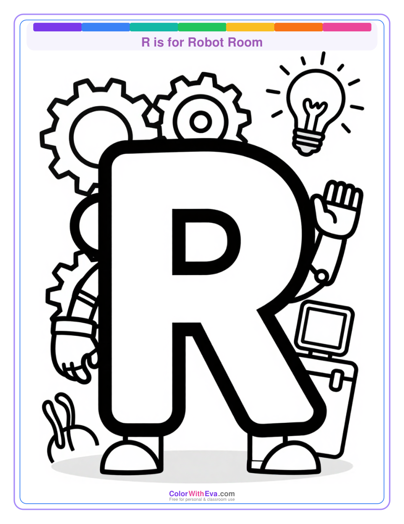 R is for Robot Room preview