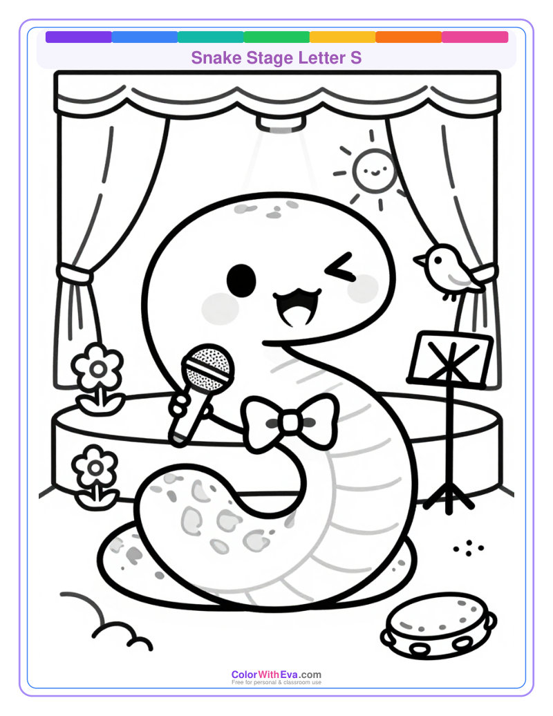 Snake Stage Letter S thumbnail