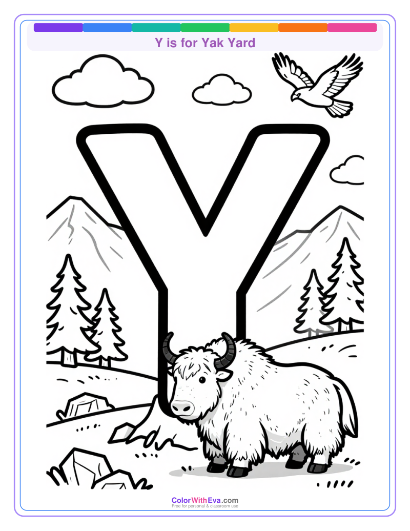 Y is for Yak Yard preview