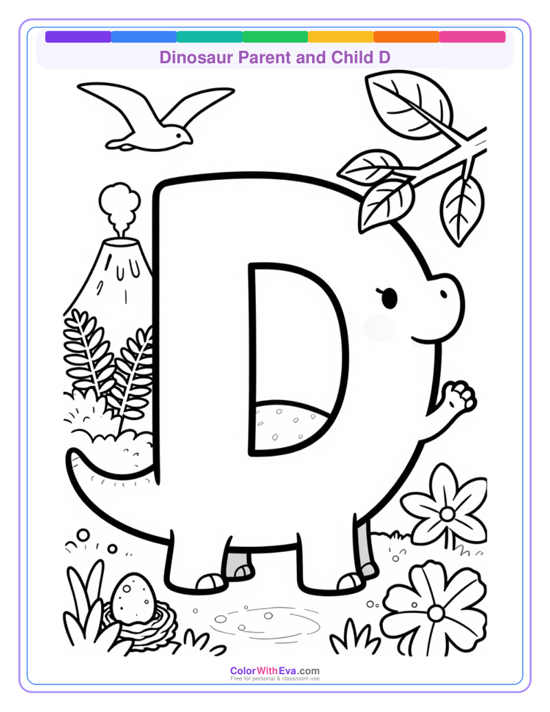 Dinosaur Parent and Child D thumbnail