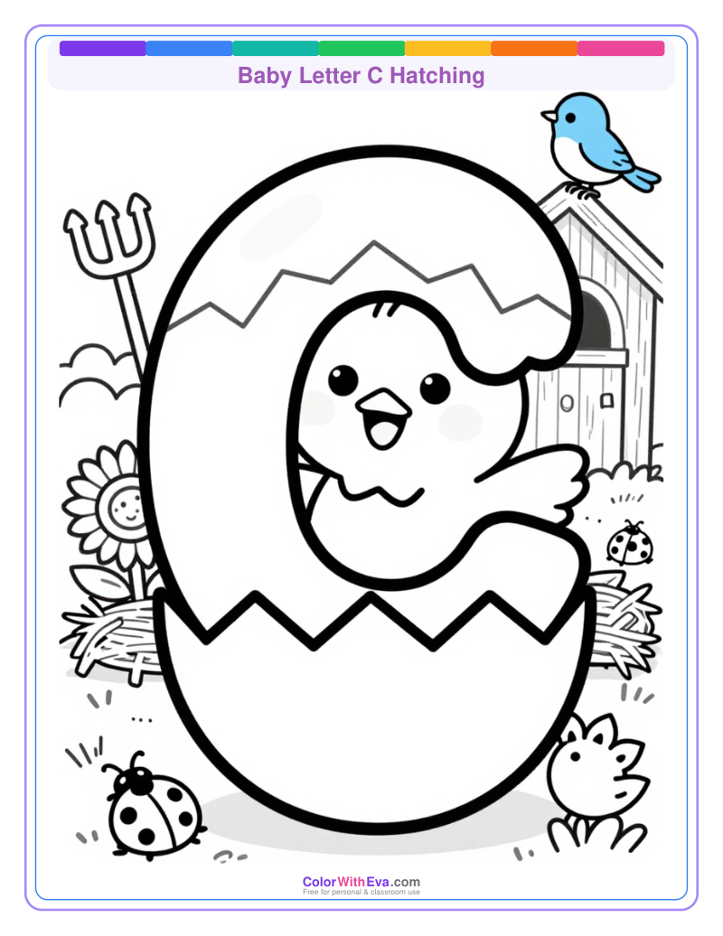 Baby Letter C Hatching thumbnail