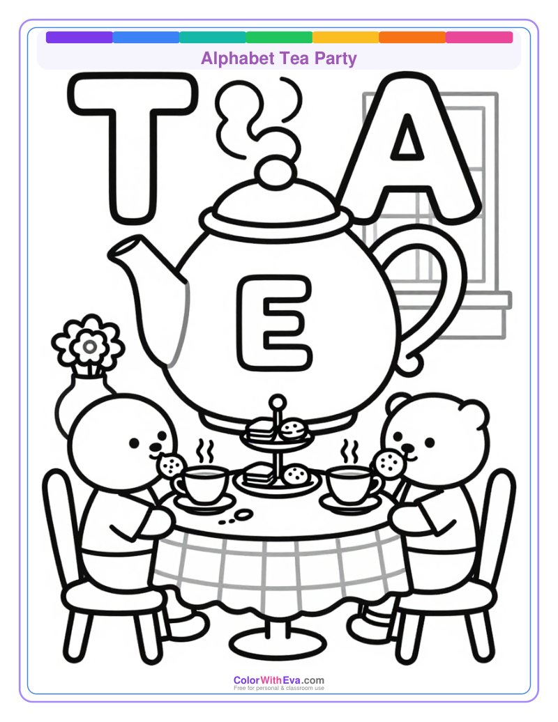 Alphabet Tea Party thumbnail