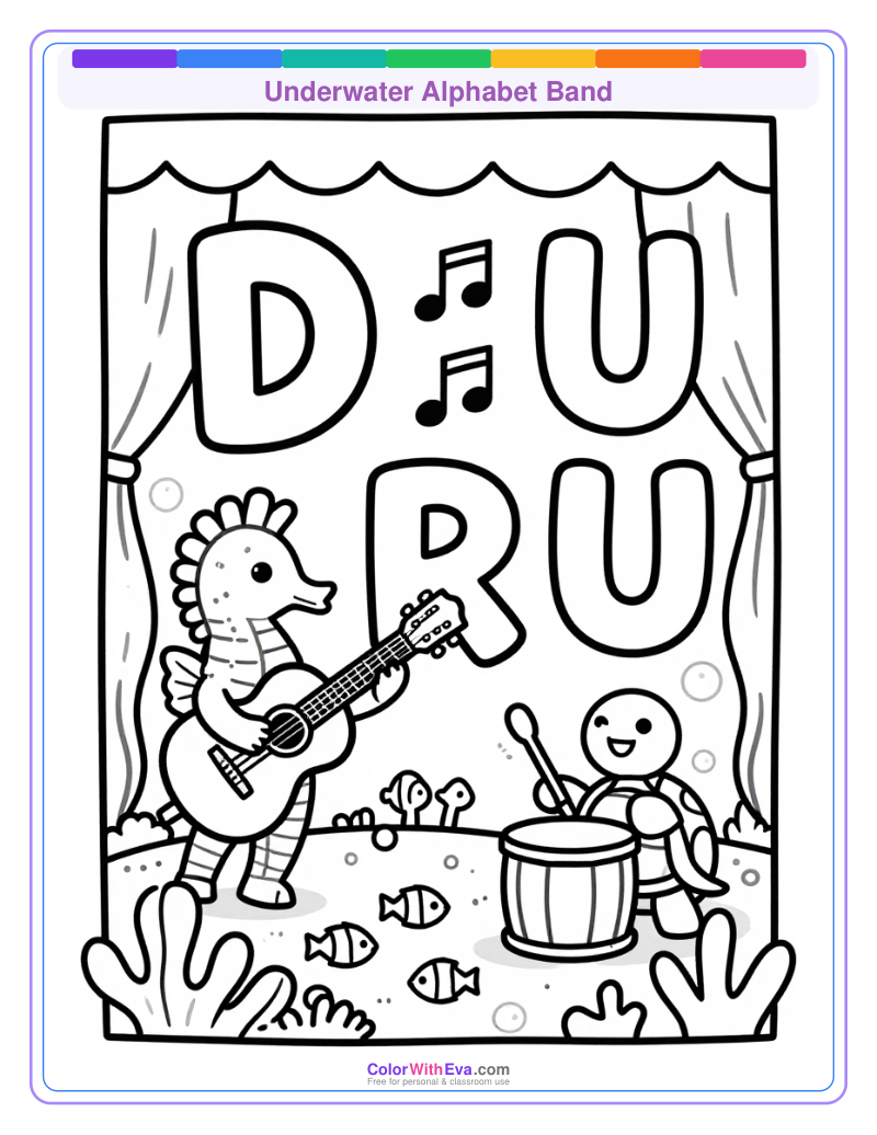 Underwater Alphabet Band thumbnail