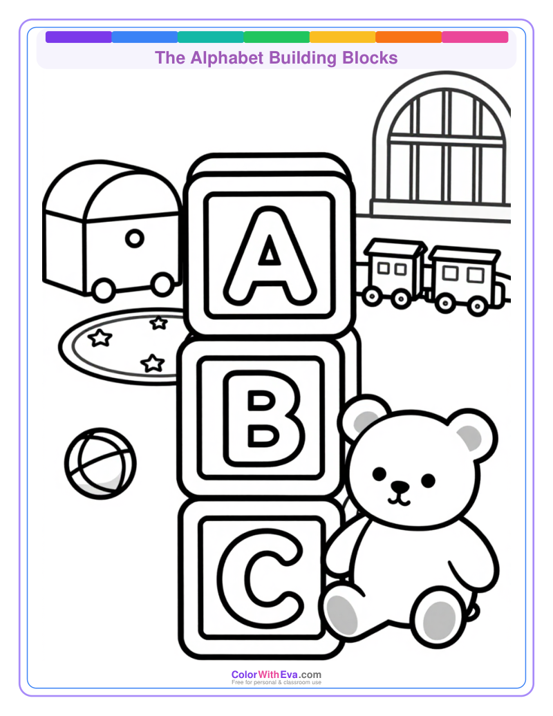 The Alphabet Building Blocks preview