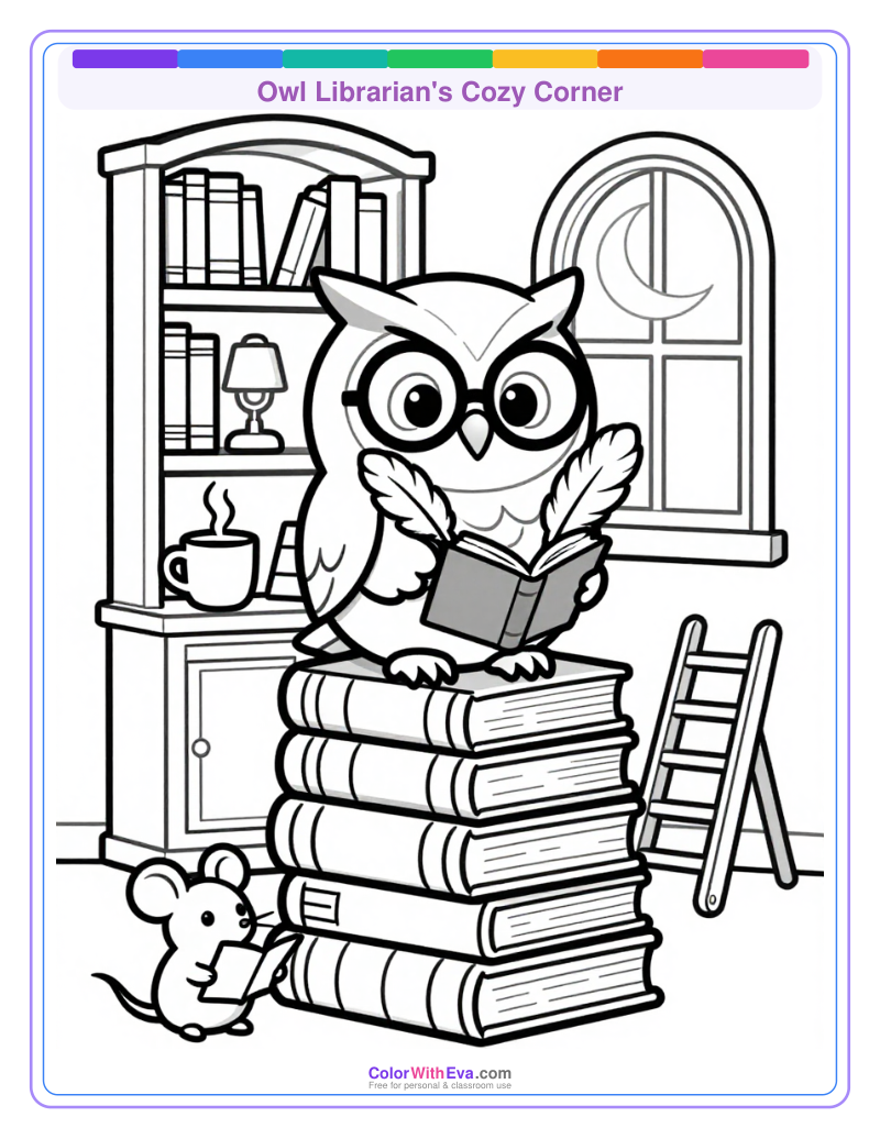 Owl Librarian's Cozy Corner thumbnail