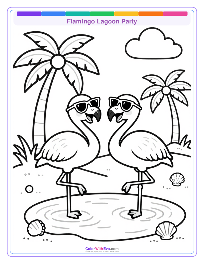 Flamingo Lagoon Party preview