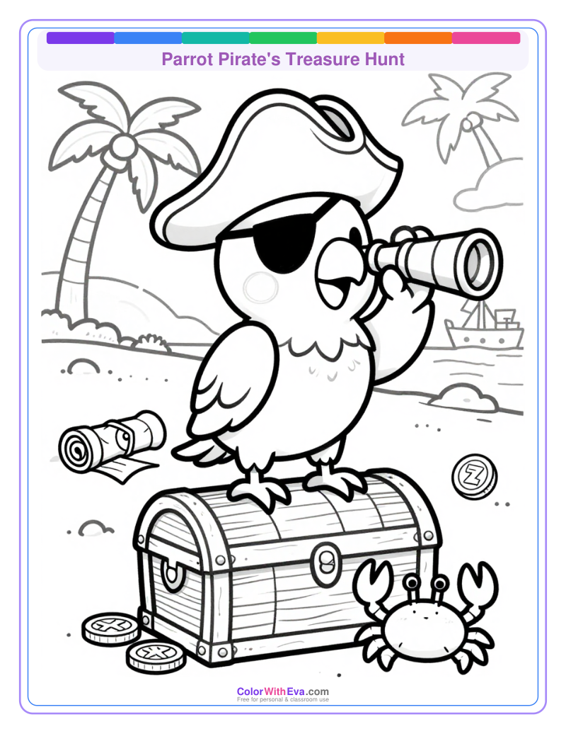 Parrot Pirate's Treasure Hunt thumbnail