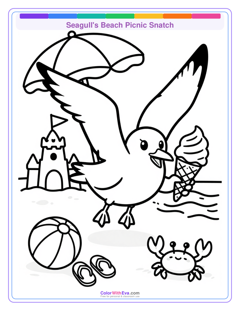 Seagull's Beach Picnic Snatch thumbnail
