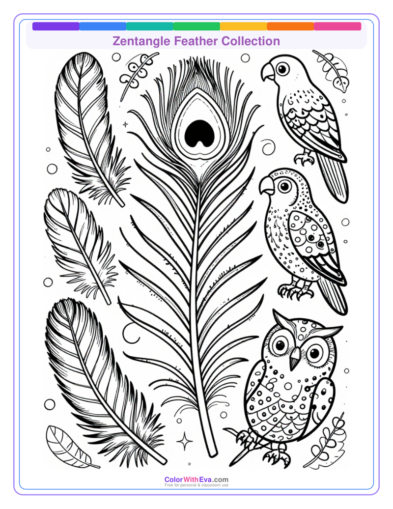 Zentangle Feather Collection thumbnail