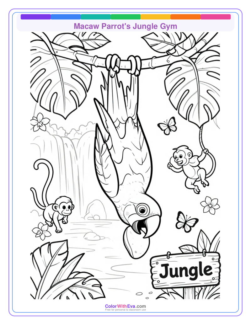 Macaw Parrot's Jungle Gym thumbnail