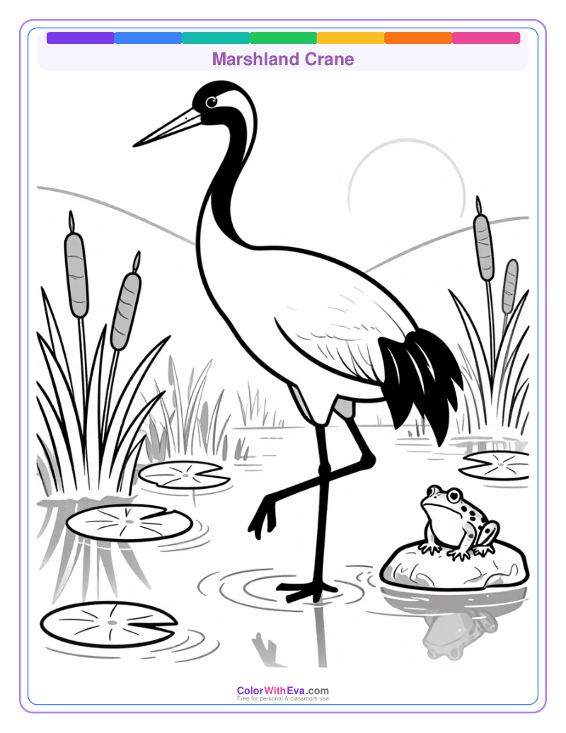 Marshland Crane preview