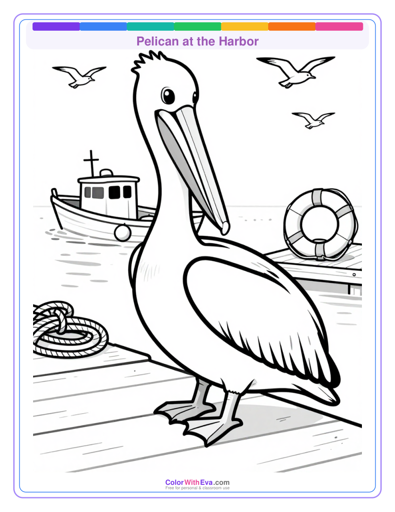 Pelican at the Harbor preview