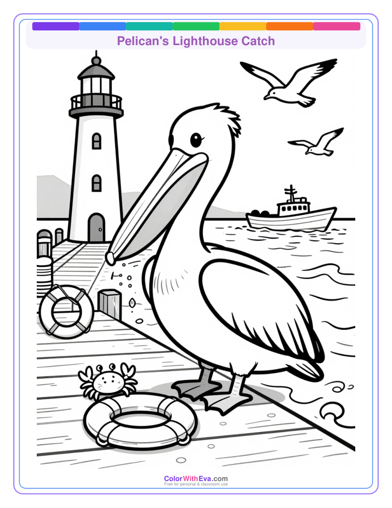 Pelican's Lighthouse Catch thumbnail
