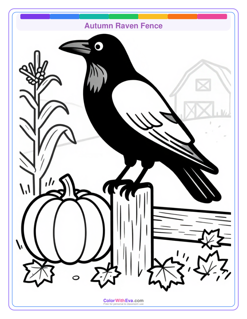 Autumn Raven Fence preview