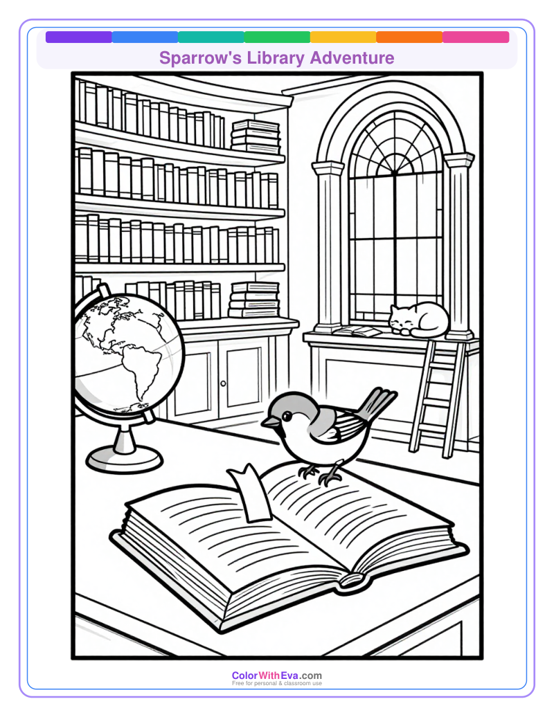 Sparrow's Library Adventure thumbnail