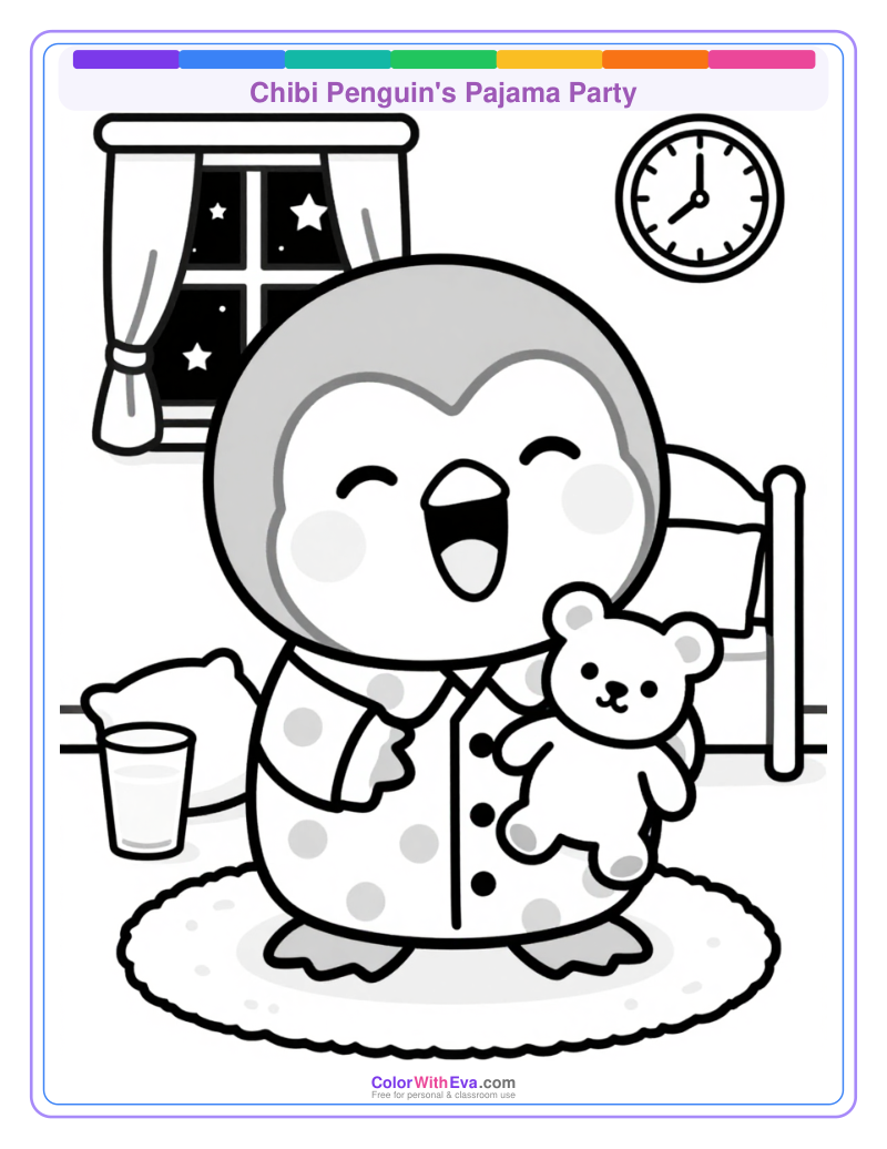 Chibi Penguin's Pajama Party thumbnail