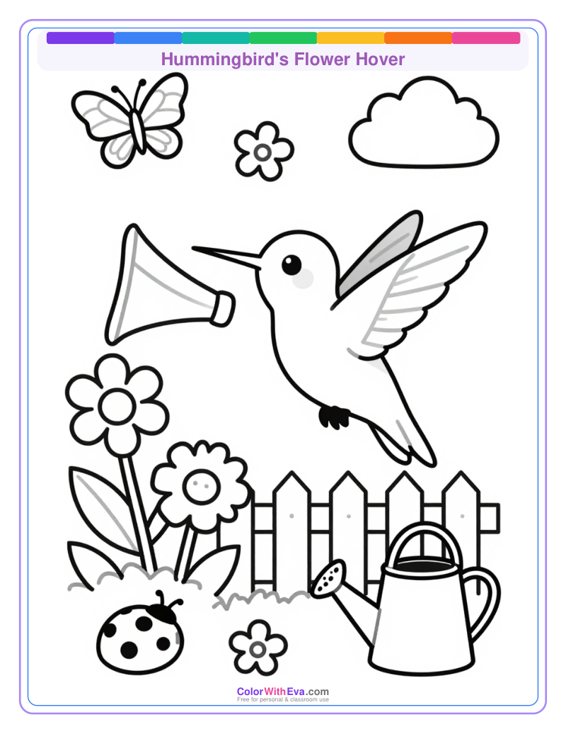 Hummingbird's Flower Hover thumbnail