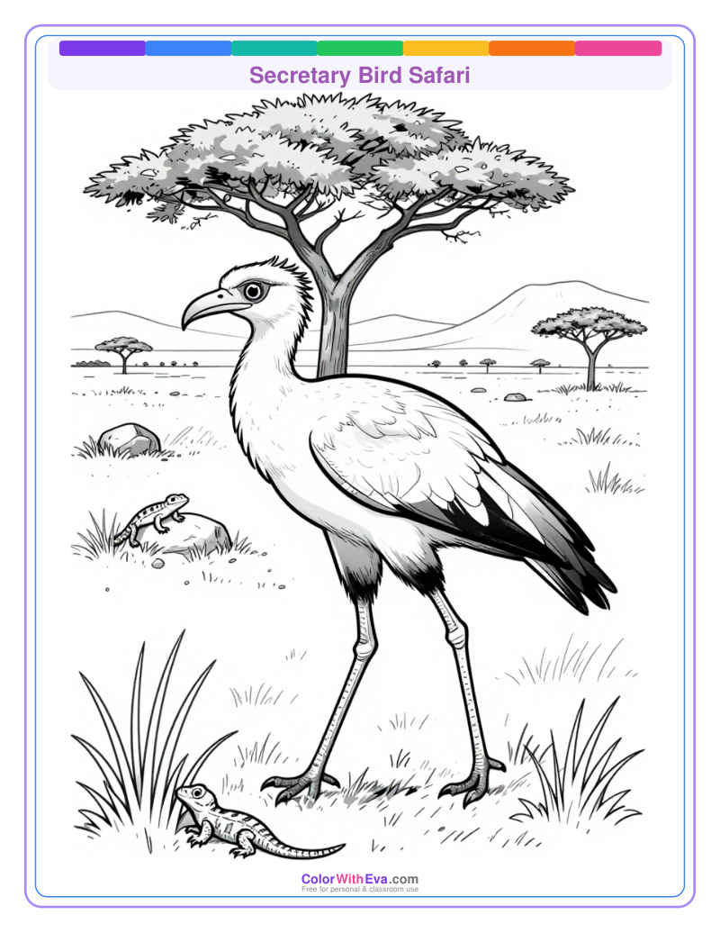 Secretary Bird Safari preview