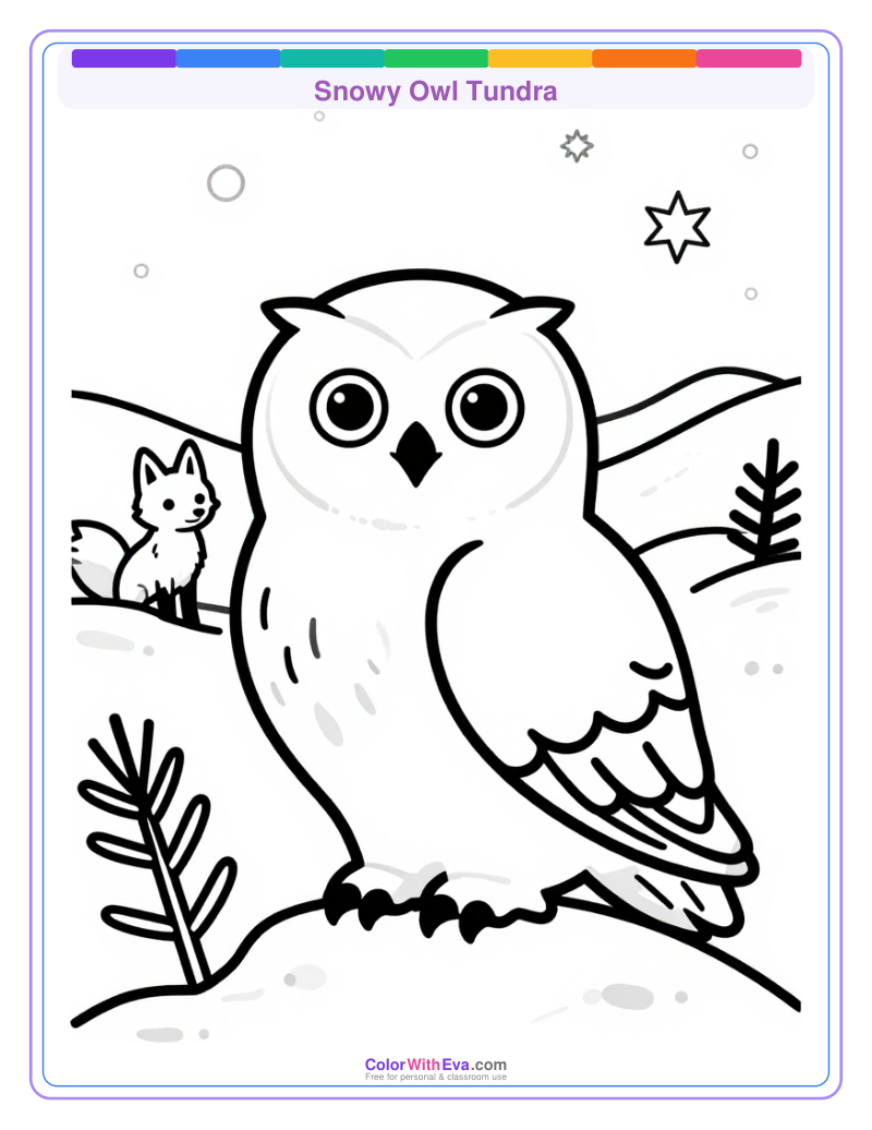 Snowy Owl Tundra preview