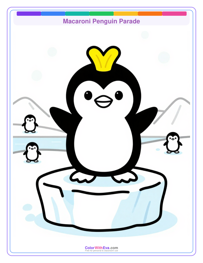 Macaroni Penguin Parade preview
