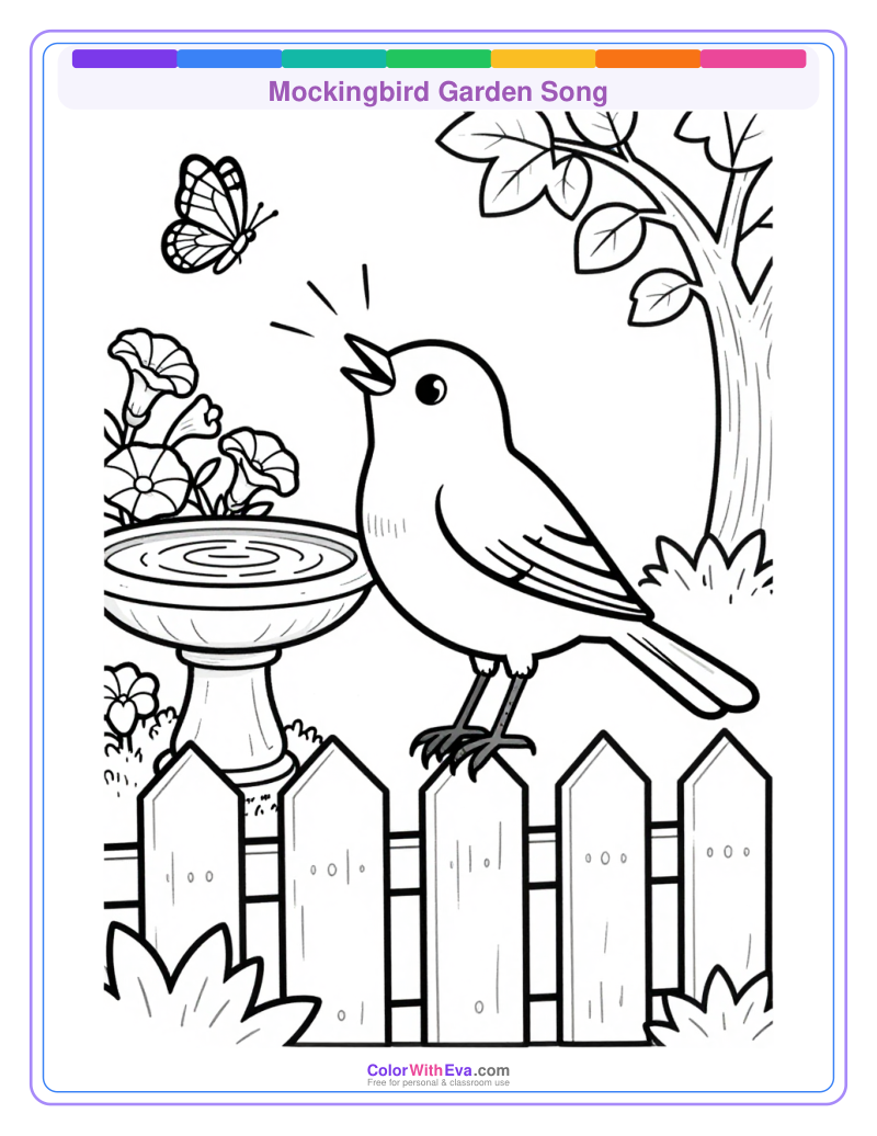 Mockingbird Garden Song preview