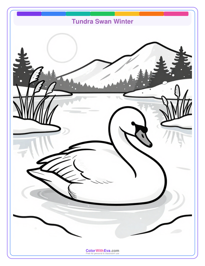 Tundra Swan Winter preview