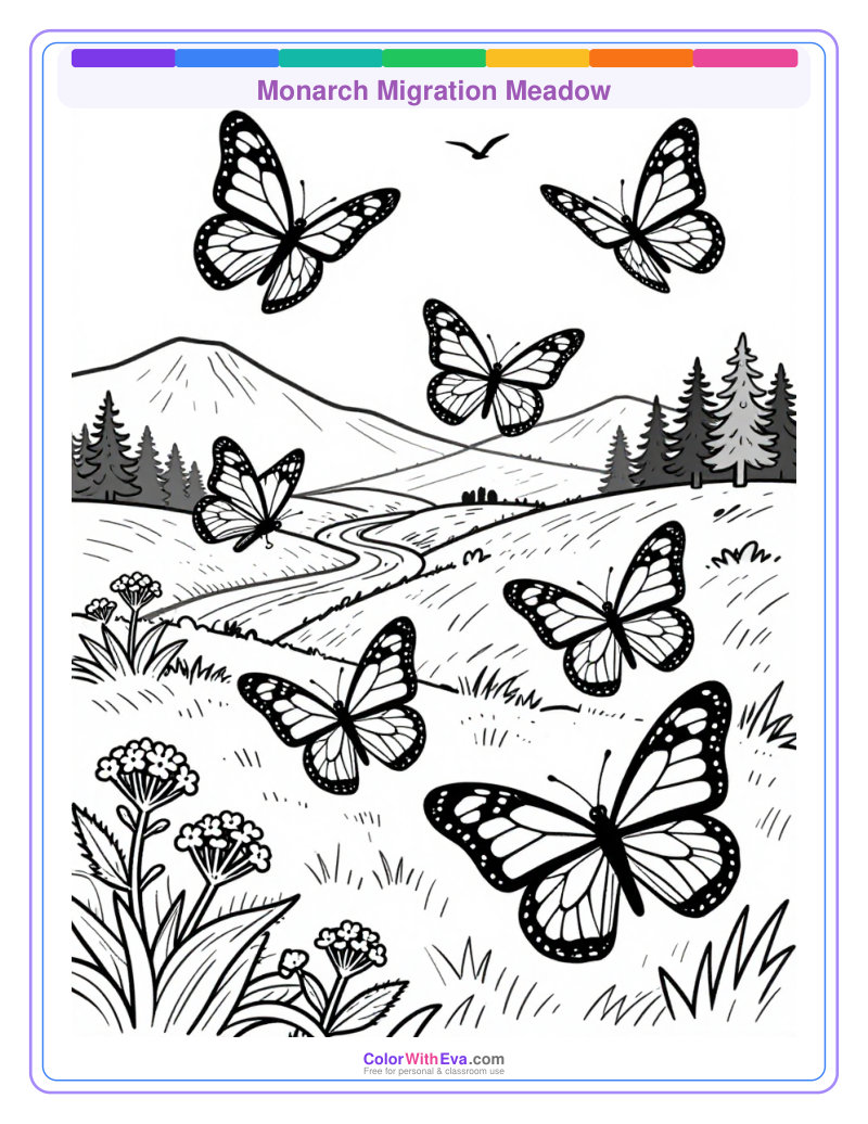Monarch Migration Meadow preview