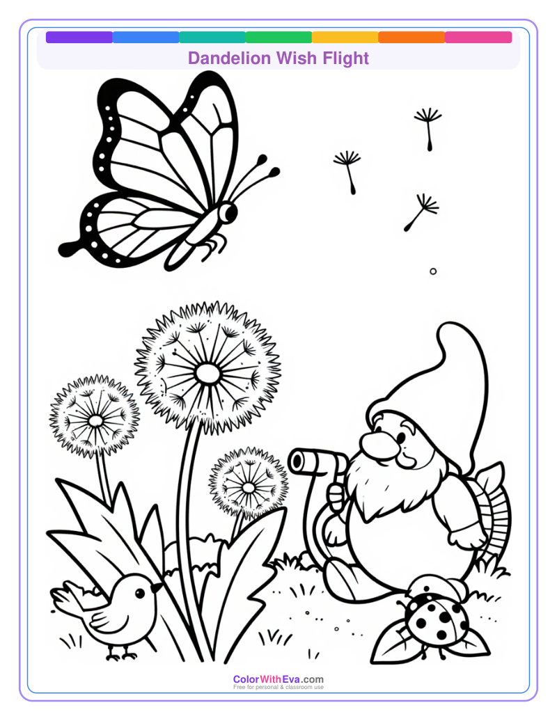 Dandelion Wish Flight preview