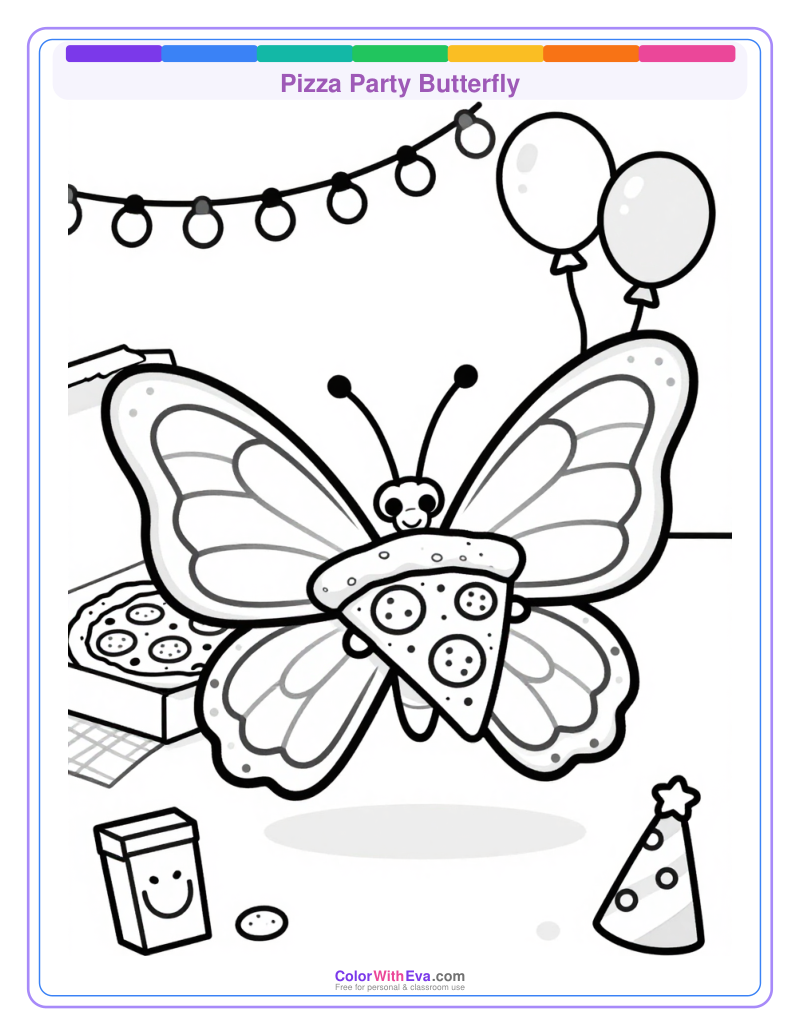 Pizza Party Butterfly thumbnail